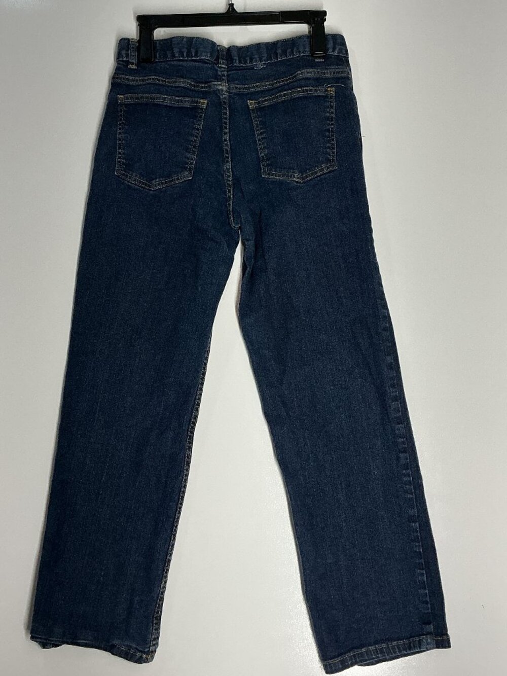 Faded Glory Boys 16H Husky Dark Wash Stretch Straight Leg Jeans - Picture 4 of 4